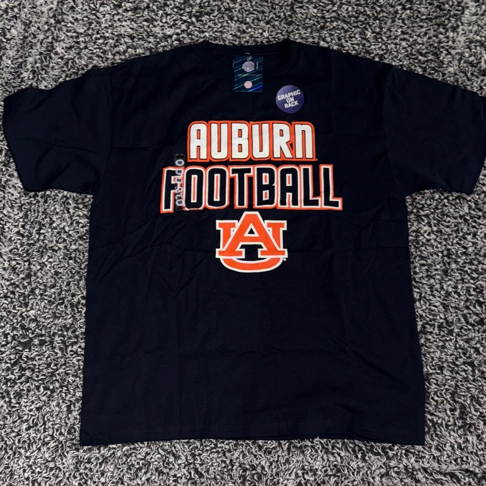 Champs Black Auburn Football Tee